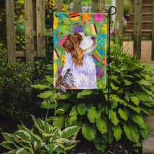Load image into Gallery viewer, Australian Shepherd Easter Eggtravaganza Garden Flag - Outdoor Decorative Yard Flag
