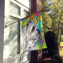 Load image into Gallery viewer, Bulldog English Easter Eggtravaganza Flag Canvas House Size