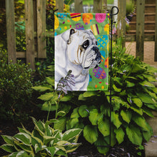 Load image into Gallery viewer, Bulldog English Easter Eggtravaganza Garden Flag - Outdoor Decorative Yard Flag