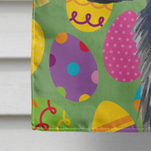 Load image into Gallery viewer, Flat Coated Retriever Easter Eggtravaganza Flag Canvas House Size