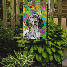 Load image into Gallery viewer, English Setter Easter Eggtravaganza Garden Flag - Outdoor Decorative Yard Flag