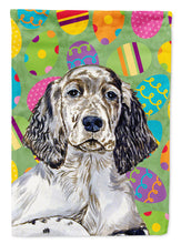 Load image into Gallery viewer, English Setter Easter Eggtravaganza Garden Flag - Outdoor Decorative Yard Flag