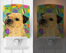 Load image into Gallery viewer, Border Terrier Easter Eggtravaganza Ceramic Night Light LH9413CNL