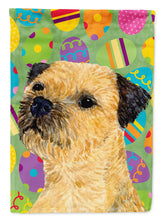 Load image into Gallery viewer, Border Terrier Easter Eggtravaganza Garden Flag - Outdoor Decorative Yard Flag