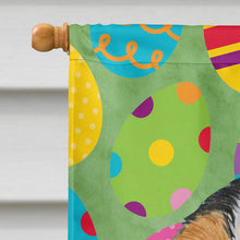 Load image into Gallery viewer, Cavalier Spaniel Easter Eggtravaganza Flag Canvas House Size