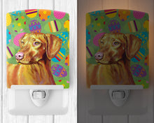 Load image into Gallery viewer, Vizsla Easter Eggtravaganza Ceramic Night Light LH9415CNL
