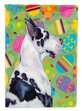 Load image into Gallery viewer, Great Dane Easter Eggtravaganza Flag Canvas House Size