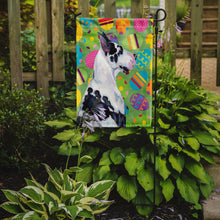 Load image into Gallery viewer, Great Dane Easter Eggtravaganza Garden Flag - Outdoor Decorative Yard Flag