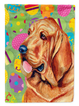 Load image into Gallery viewer, Bloodhound Easter Eggtravaganza Garden Flag - Outdoor Decorative Yard Flag