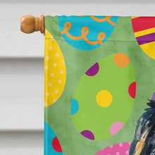 Load image into Gallery viewer, Bernese Mountain Dog Easter Eggtravaganza Flag Canvas House Size