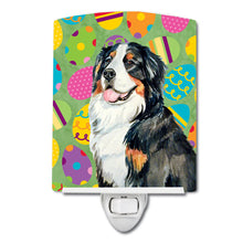 Load image into Gallery viewer, Bernese Mountain Dog Easter Eggtravaganza Ceramic Night Light LH9424CNL