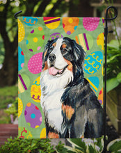 Load image into Gallery viewer, Bernese Mountain Dog Easter Eggtravaganza Garden Flag - Outdoor Decorative Yard Flag