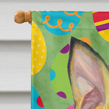 Load image into Gallery viewer, Min Pin Easter Eggtravaganza Flag Canvas House Size
