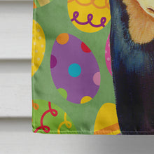 Load image into Gallery viewer, Min Pin Easter Eggtravaganza Flag Canvas House Size