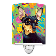 Load image into Gallery viewer, Min Pin Easter Eggtravaganza Ceramic Night Light LH9425CNL