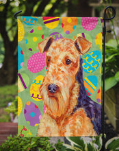 Load image into Gallery viewer, Airedale Easter Eggtravaganza Garden Flag - Outdoor Decorative Yard Flag