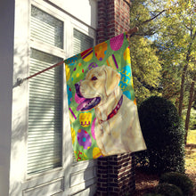 Load image into Gallery viewer, Labrador Easter Eggtravaganza Flag Canvas House Size