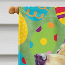 Load image into Gallery viewer, Labrador Easter Eggtravaganza Flag Canvas House Size