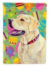 Load image into Gallery viewer, Labrador Easter Eggtravaganza Flag Canvas House Size