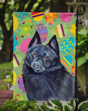 Load image into Gallery viewer, Schipperke Easter Eggtravaganza Garden Flag - Outdoor Decorative Yard Flag