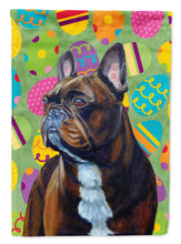 Load image into Gallery viewer, French Bulldog Easter Eggtravaganza Garden Flag - Outdoor Decorative Yard Flag