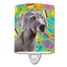 Load image into Gallery viewer, Weimaraner Easter Eggtravaganza Ceramic Night Light LH9431CNL