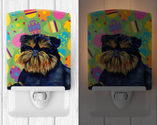 Load image into Gallery viewer, Brussels Griffon Easter Eggtravaganza Ceramic Night Light LH9433CNL