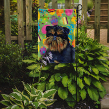 Load image into Gallery viewer, Brussels Griffon Easter Eggtravaganza Garden Flag - Outdoor Decorative Yard Flag