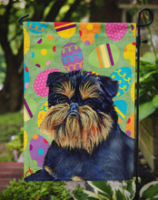 Load image into Gallery viewer, Brussels Griffon Easter Eggtravaganza Garden Flag - Outdoor Decorative Yard Flag