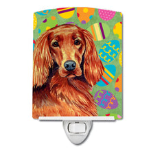 Load image into Gallery viewer, Irish Setter Easter Eggtravaganza Ceramic Night Light LH9434CNL