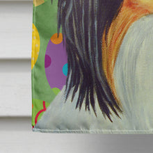 Load image into Gallery viewer, Papillon Easter Eggtravaganza Flag Canvas House Size