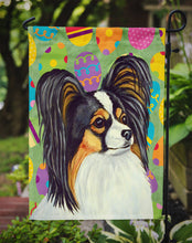 Load image into Gallery viewer, Papillon Easter Eggtravaganza Garden Flag - Outdoor Decorative Yard Flag