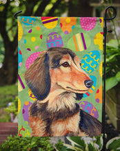 Load image into Gallery viewer, Dachshund Easter Eggtravaganza Garden Flag - Outdoor Decorative Yard Flag