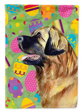 Load image into Gallery viewer, Leonberger Easter Eggtravaganza Flag Canvas House Size