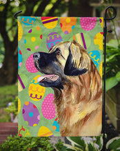 Load image into Gallery viewer, Leonberger Easter Eggtravaganza Garden Flag - Outdoor Decorative Yard Flag