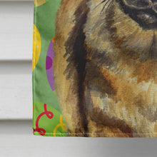 Load image into Gallery viewer, Tibetan Spaniel Easter Eggtravaganza Flag Canvas House Size
