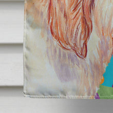Load image into Gallery viewer, Petit Basset Griffon Vendeen Easter Eggtravaganza Flag Canvas House Size