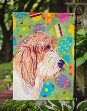 Load image into Gallery viewer, Petit Basset Griffon Vendeen Easter Eggtravaganza Garden Flag - Outdoor Decorative Yard Flag