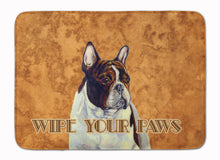 Load image into Gallery viewer, French Bulldog Wipe your Paws Machine Washable Memory Foam Mat LH9454RUG