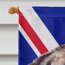 Load image into Gallery viewer, Newfoundland with English Union Jack British Flag Flag Canvas House Size LH9463CHF