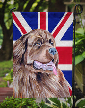 Load image into Gallery viewer, Newfoundland with English Union Jack British Flag Garden Flag - Outdoor Decorative Yard Flag