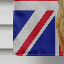 Load image into Gallery viewer, Great Dane with English Union Jack British Flag Flag Canvas House Size LH9464CHF