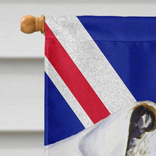 Load image into Gallery viewer, English Bulldog with English Union Jack British Flag Flag Canvas House Size LH9471CHF