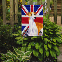 Load image into Gallery viewer, Whippet with English Union Jack British Flag Garden Flag – Decorative Outdoor Yard Flag LH9480GF