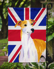 Load image into Gallery viewer, Whippet with English Union Jack British Flag Garden Flag – Decorative Outdoor Yard Flag LH9480GF