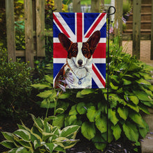 Load image into Gallery viewer, Corgi with English Union Jack British Flag Garden Flag - Outdoor Decorative Yard Flag LH9485GF