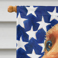Load image into Gallery viewer, Irish Setter USA Patriotic American Flag Flag Canvas House Size LH9541CHF