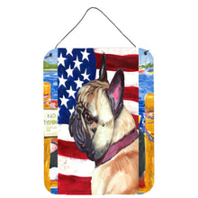 Load image into Gallery viewer, French Bulldog Frenchie USA Patriotic American Flag Wall or Door Hanging Prints LH9545DS1216
