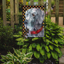 Load image into Gallery viewer, Great Dane Candy Corn Halloween Garden Flag - Outdoor Decorative Yard Flag