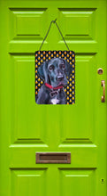 Load image into Gallery viewer, Black Great Dane Puppy Candy Corn Halloween Wall or Door Hanging Prints LH9551DS1216